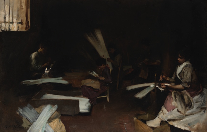 John Singer Sargent (American, 1856–1925) — Venetian Glass Workers